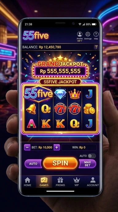 55five — cuplikan layar ringkas